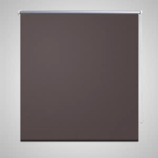 vidaXL Pimentävä rullaverho 100 x 175 cm Kahvinruskea