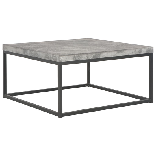 vidaXL Sohvapöytä 75x75x38 cm betonityyli