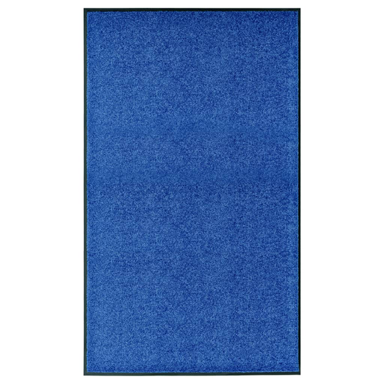 vidaXL Ovimatto pestävä sininen 90x150 cm