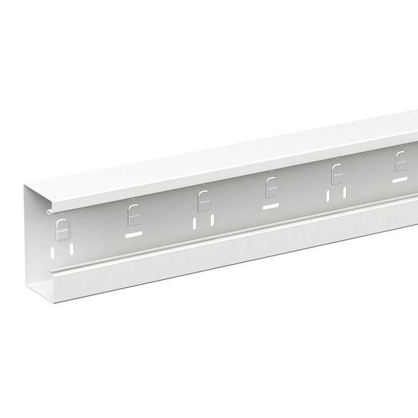 Schneider Electric INS5541001 Kanavan alaosa valkoinen 130 x 72 x 2500 mm