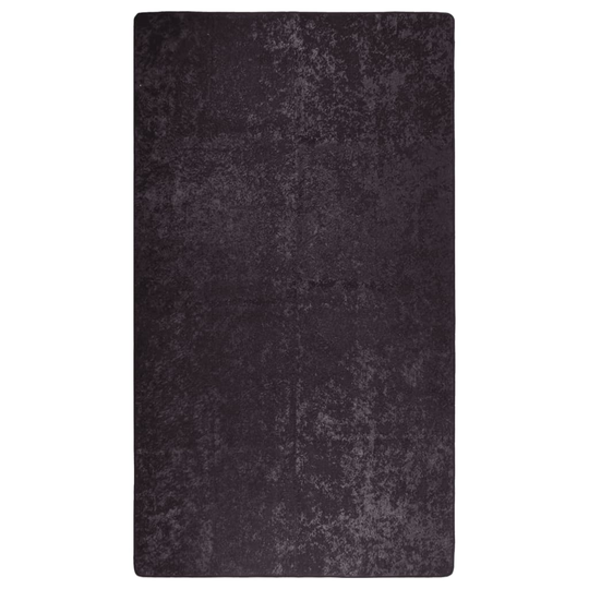 vidaXL Matto pestävä 190x300 cm antrasiitti liukumaton