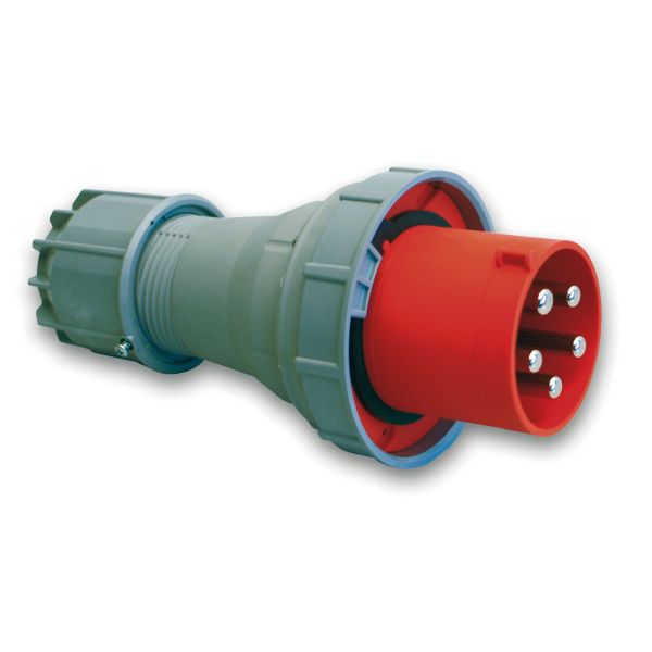 Garo Basic Pistotulppa IP67 5-napainen 125A 6h, punainen