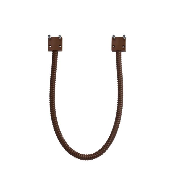 Alarmtech DL 14-40 B Ylivientisuoja 400 x 14 mm, mukana 4 ruuvia Ruskea