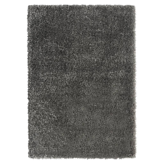 vidaXL Korkeanukkainen Shaggy matto antrasiitti 140x200 cm 50 mm