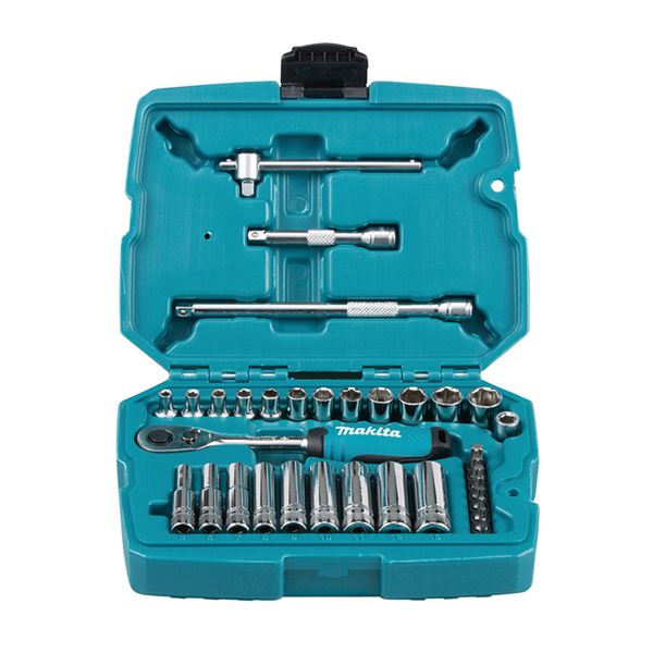 Makita B-65567 Hylsysarja 1/4", 34 osaa