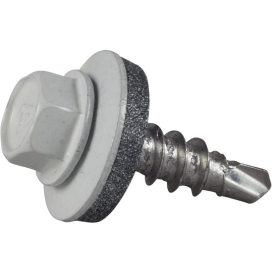 ESSVE 63251 Kateruuvi 5,5x20 mm, 6K-kanta, BS, ALU Valkoinen, 250 kpl