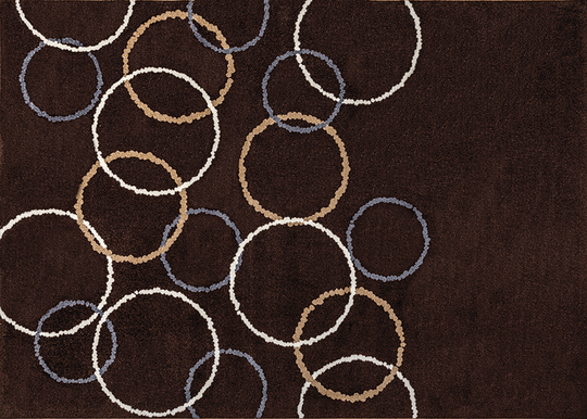 Matto LOOPY BROWN 140x200 cm