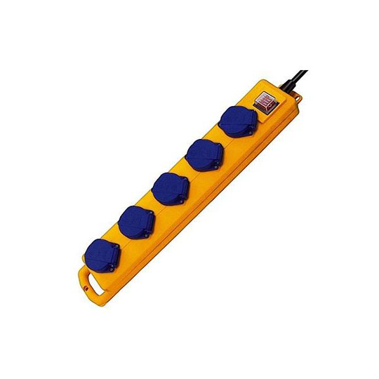 Brennenstuhl Super-Solid Haaroitusjatkojohto IP54, 5-teinen