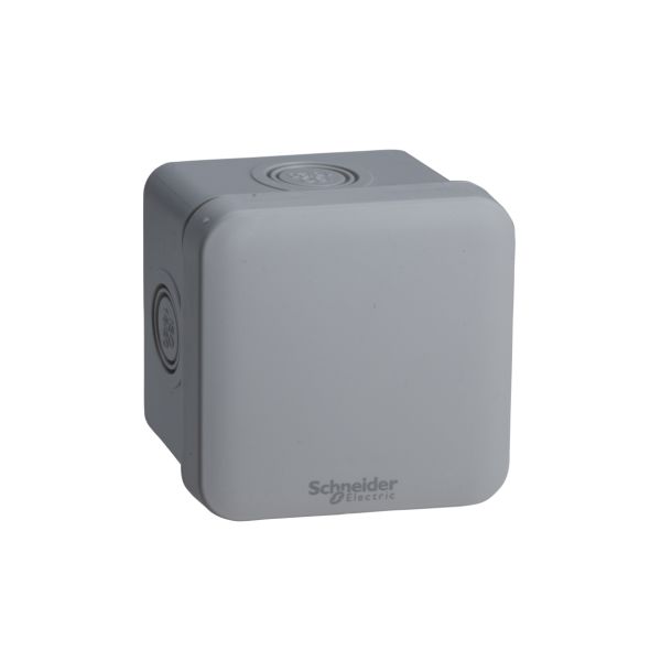 Schneider Electric ENN05082 Kytkentärasia harmaa, knock-outit, pinta-asennus 65x65x45 mm