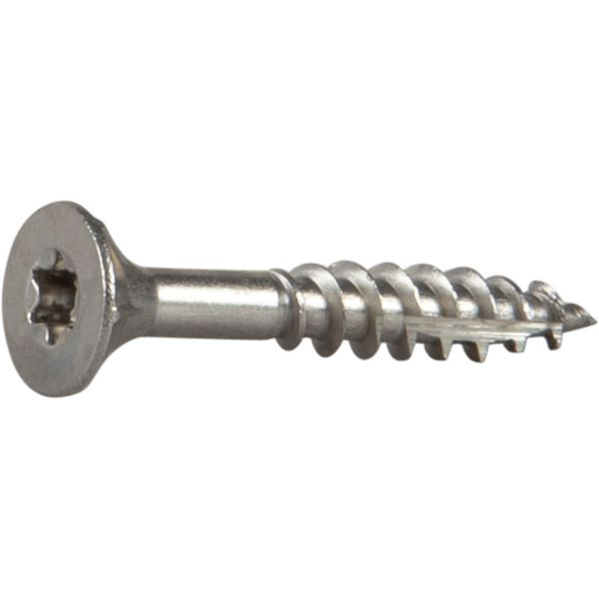 ESSVE ESSDRIVE Puuruuvi 4,5 mm Ø, uppokanta, A2 30 mm, 200 kpl