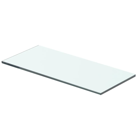 vidaXL Hyllypaneeli Kirkas Lasi 40x12 cm