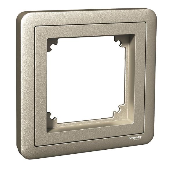 Schneider Electric WDE004801 Yhdistelmäkehys IP20, upotettuun tai pinta-asennukseen 87 mm, metallinvärinen