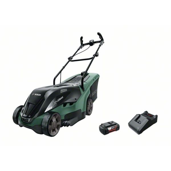 Bosch DIY Universal Rotak 36-550 Ruohonleikkuri sis. 4,0 Ah akun ja laturin