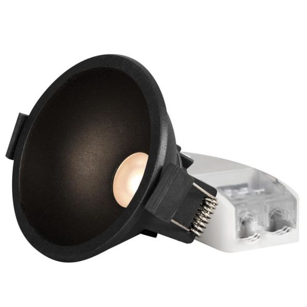Hide-a-Lite Globe G2 Recessed Downlight-valaisin tune Musta, 400 lm
