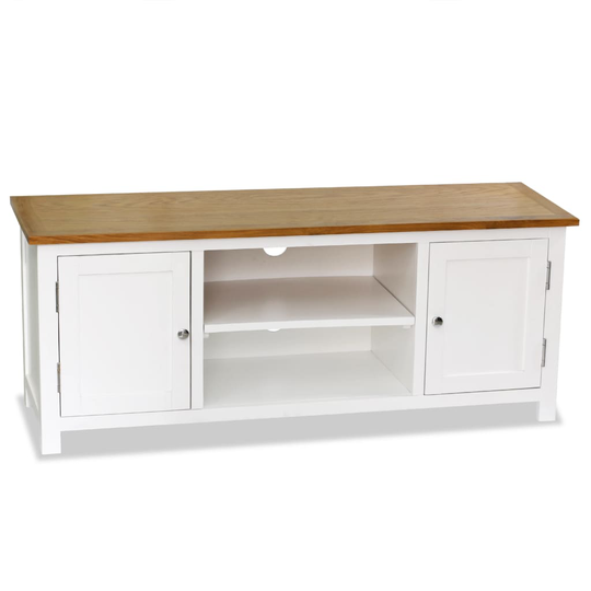 vidaXL TV-taso 120x35x48 cm täystammi