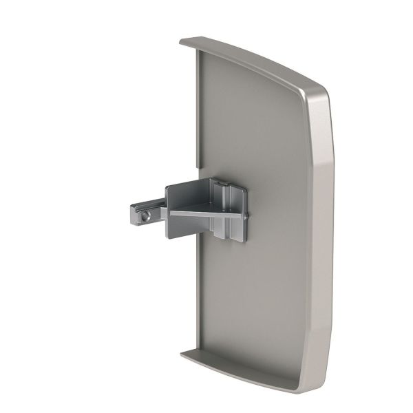 Schneider Electric INS13154 Päätykappale alumiini, symmetrinen 80 x 63 mm
