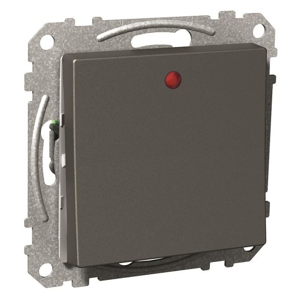 Schneider Electric Exxact Painike Antrasiitti, 1 vaihtokosketin