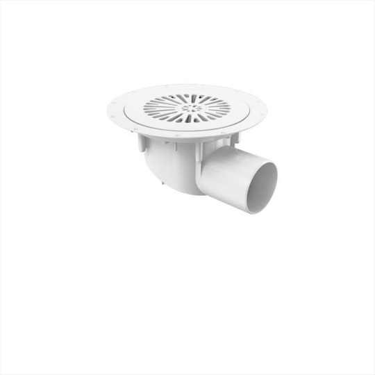 Faluplast IDA 75 Lattiakaivo 75 mm, sivupoistoputki