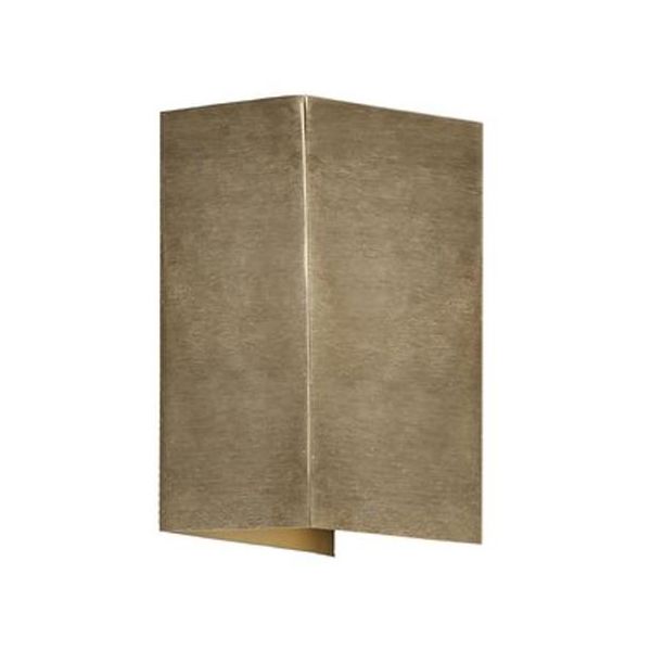 Konstsmide Cremona Seinävalaisin 2x3 W, LED, messinki