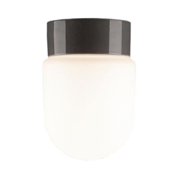 Ifö Electric Contrast Fridhem Kattovalaisin harmaa, suora, IP54, LED