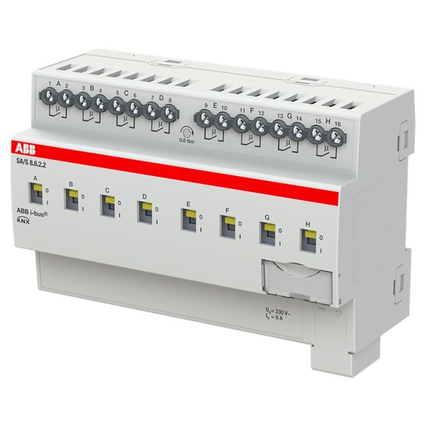 ABB 2CDG110255R0011 Tulo-/lähtöyksikkö KNX, 230 V, 6 A Kytkinliitäntöjen enimmäismäärä: 8
