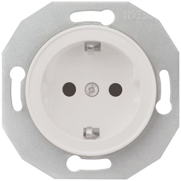 Schneider Electric Renova WDE011103 Seinäpistorasia ilman kehystä, maadoitettu, 1-osainen