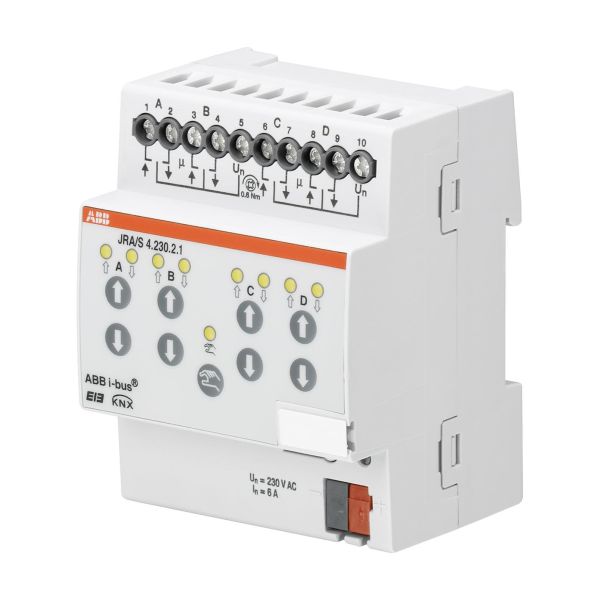 ABB 2CDG110121R0011 Verhomoottoriohjain 230 V, manuaalinen Verholähtöjen enimmäismäärä: 4