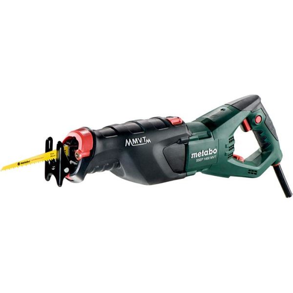 Metabo SSEP 1400 MVT Puukkosaha sis. kantolaukun, 1400 W