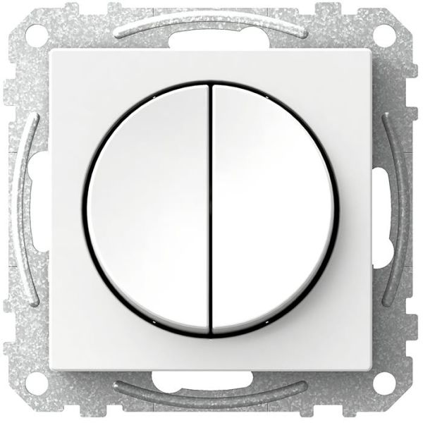 Schneider Electric Exxact WDE002316 Kytkin pyöreä vipu, kruunu, valkoinen
