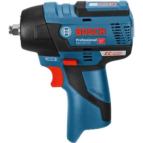 Bosch GDS 12V-115 Mutterinväännin sis. L-BOXX, ilman akkuja ja laturia