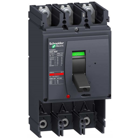 Schneider Electric NSX400F Virtakatkaisin 3-napainen 400 A, 36 kA