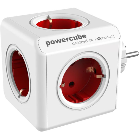 allocacoc PowerCube Haaroitusjatkojohto laajennusosa, maadoitettu, 5-osainen