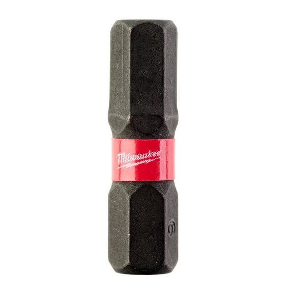 Milwaukee SHOCKWAVE Impact Duty HEX Ruuvikärjet 2 kpl:n pakkaus 6x25 mm.