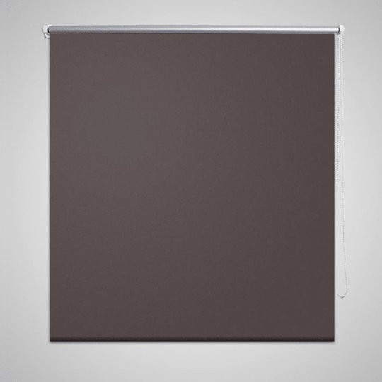vidaXL Pimentävä rullaverho 80 x 230 cm Kahvinruskea