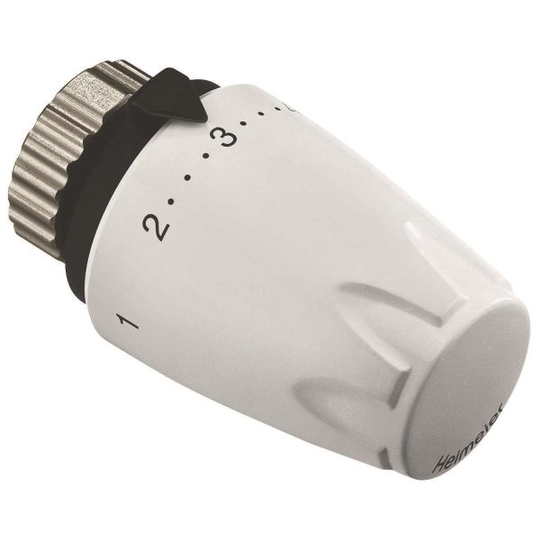 TA TRV Nordic Patterin termostaatti valkoinen, Danfossille 6–22 °C