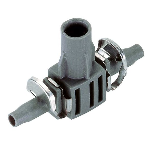 Gardena Micro-Drip-System T-liitäntä 4,6 mm, mukana suihkusuuttimen kiinnike, 5 kappaleen pakkaus