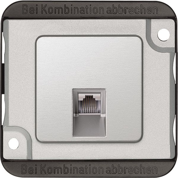 Schneider Electric MTN465760 Keskiölevy 1x8 JR45, panssari