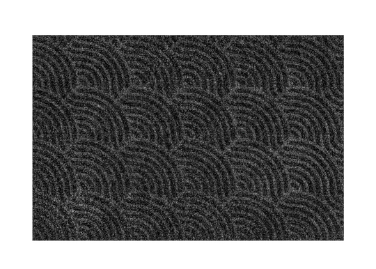 Ovimatto Dune Waves dark grey 60x90 cm