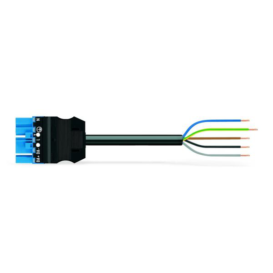 Wago 771-9985/216-101 Pistoliitin dali, 5G1,5, HF uros/avoin 1M 1 m