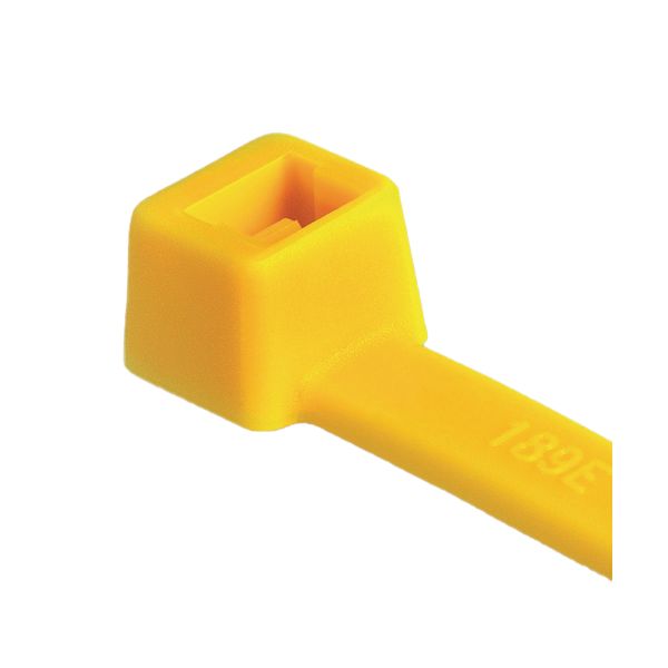 Hellermann Tyton T50R YE Nippusiteet 4,6 x 200 mm, 100 kpl Keltainen