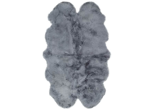 Aito lampaantalja Merino grey Quatro ±90x180 cm