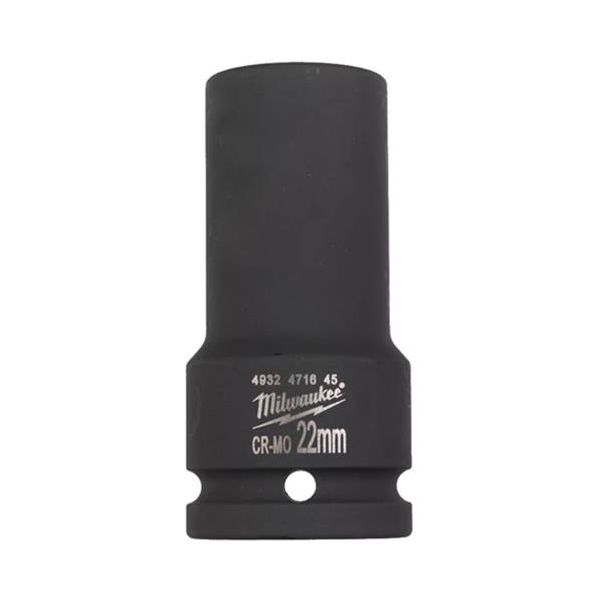 Milwaukee 4932471645 SHOCKWAVE Voimahylsy 3/4", pitkä 22 mm