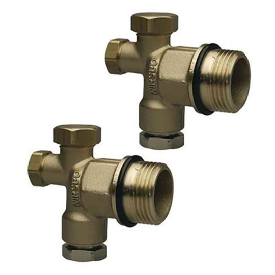 Uponor Vario B WGF Päätykappale pari, ilmauksella, G25