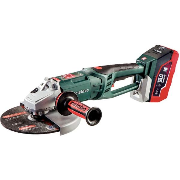 Metabo WPB 36 LTX BL 230 Kulmahiomakone sis. 6,2 Ah:n akut ja laturin
