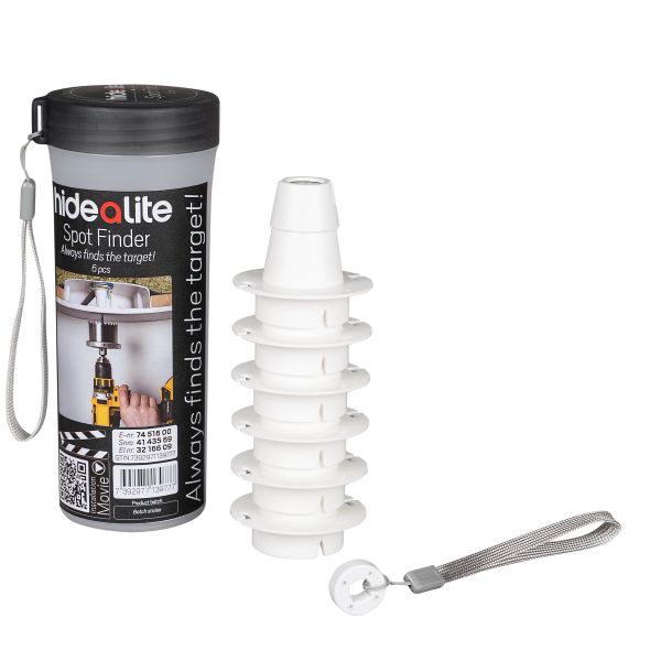 Hide-a-Lite 7451600 Alasvalosarja 6-pakkaus