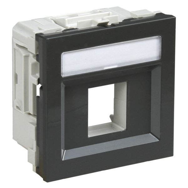 Schneider Electric INS64201 Multimediakansi valkoinen, termoplastia Harmaa