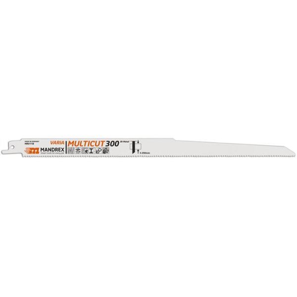Mandrex MULTICUT VARIA Puukkosahanterä 150 mm