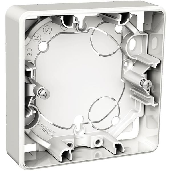 Schneider Electric Exxact WDE002351 Korotusrasia pinta-asennus, syvyys 21 mm 1-lokeroinen
