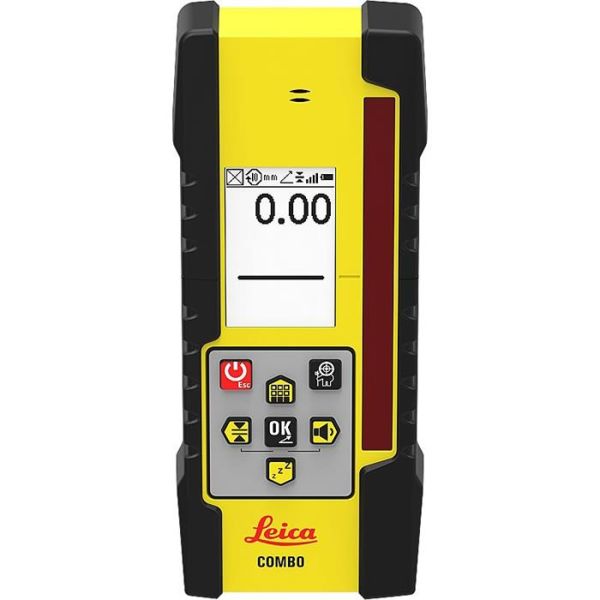 Leica CLC Combo Laservastaanottimet mukana laturi ja pidike