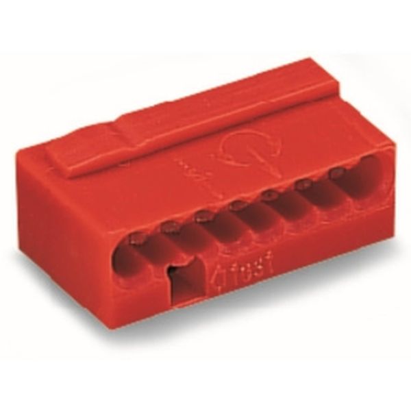 Wago 243-808 Kiristin 7 x 10 x 18 mm, 50 kpl/pakkaus Punainen